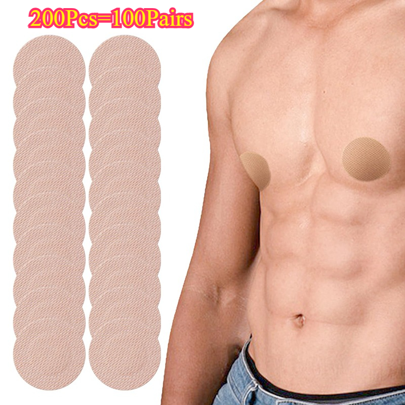 200pcs Invisible Men Nipple Co - Nipple Cover Pasties 评论和价格