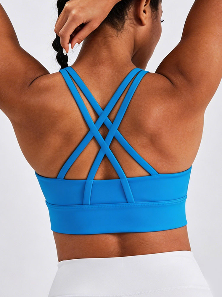 New Women's Solid Color High I - Sports Bra High Impact 评论和价格