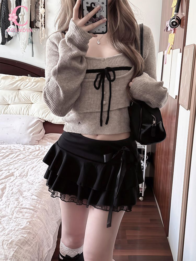 Japanese Vintage Coquette 3 Pi - Cami Top Lace 评论和价格