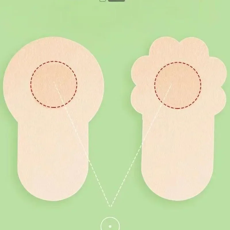 10pcs Women's Invisible Breast - Nipple Cover Pasties 评论和价格